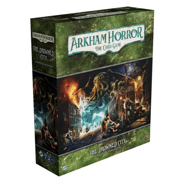 Arkham Horror The Card Game – The Drowned City Campaign Expansion - Fantasy Flight Games Kaartspel|Coöperatief - Afbeelding 1