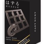Huzzle Cast Duet MINI (kleur zwart) ***** - Huzzle (Hanayama)  Cast Puzzle