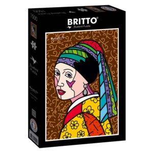 Romero Britto - Dutch icon (1500) - Bluebird Puzzle  Legpuzzel