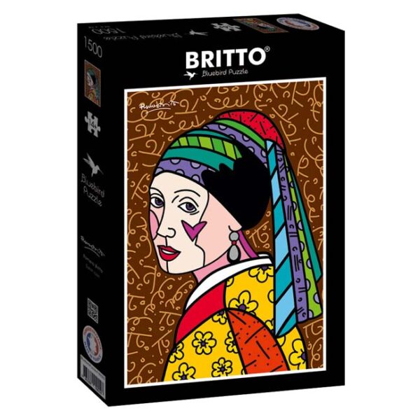 Romero Britto - Dutch icon (1500) - Bluebird Puzzle  Legpuzzel - Afbeelding 1