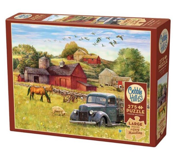 Summer Afternoon (275) Easy Handling - Cobble Hill  Legpuzzel|Legpuzzel - grote stukken - Afbeelding 1