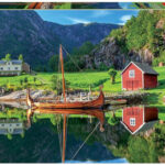 Vikingschip (1500) - Educa  Legpuzzel