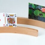 Kaarthouder hout 35 cm - Engelhart