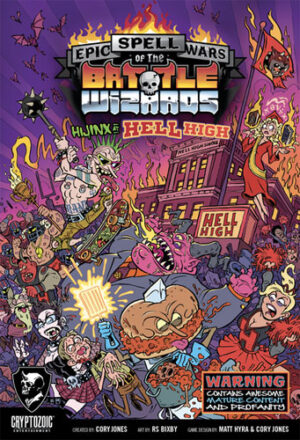 Epic Spell Wars of the Battle Wizards: Hijinx at Hell High - Cryptozoic Kaartspel|Dobbelspel