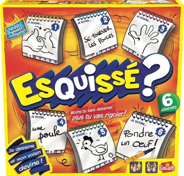 Esquissé? (6 joueurs) (FR) - Goliath Games Partyspel - Afbeelding 1
