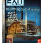 EXIT: Het Spel - De beroving op de Mississippi - 999 games Bordspel|Coöperatief