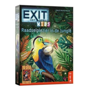 Exit Kids - Raadselplezier in de Jungle - 999 games Bordspel|Coöperatief