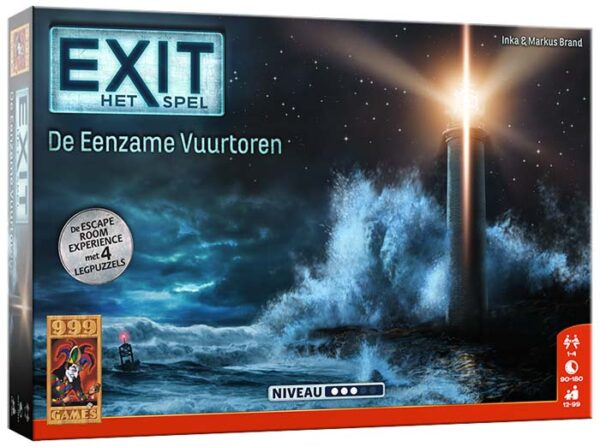EXIT: Het Spel - De Eenzame Vuurtoren - 999 games Bordspel|Coöperatief - Afbeelding 1