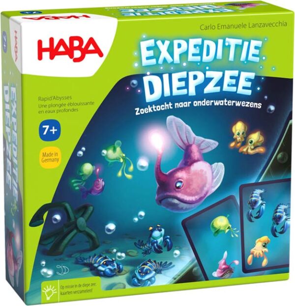Expeditie Diepzee - HABA Kaartspel|Reactiespel - Afbeelding 1
