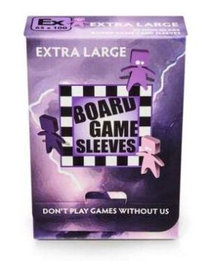 Board Game Sleeves Extra Large (65x100mm) non-glare (50) - Arcane Tinmen