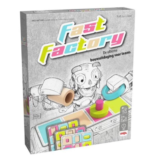 Fast Factory - HABA Reactiespel|Denkspel|Partyspel - Afbeelding 1