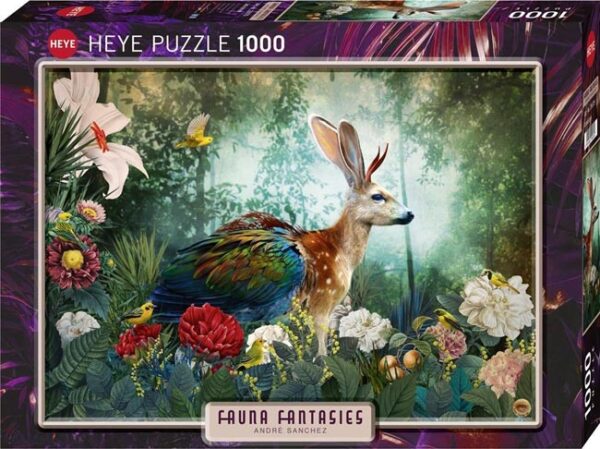André Sanchez - Jackalope (1000) - Heye  Legpuzzel - Afbeelding 1