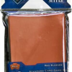 Standard Card Game Sleeves (63,5x88mm) red (50) - Fantasy Flight Games