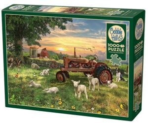 Field at Sunrise (1000) - Cobble Hill  Legpuzzel