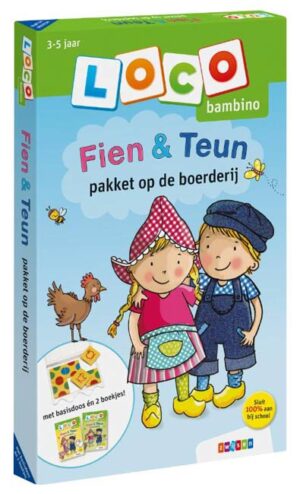 Bambino Loco Fien & Teun Pakket - Op de boerderij (3-5 jaar) - Zwijsen Bambino Loco
