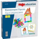 Knijperspel Figuren (Figure Pegging Game) - Haba Education Behendigheidsspel