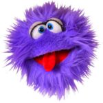 Flob (paars) - Living Puppets