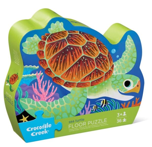 Vloerpuzzel Zeeschildpad (36) - Crocodile Creek  Legpuzzel - Afbeelding 1