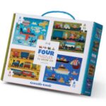 Vier voertuigen puzzels (24, 36, 48, 72) - Crocodile Creek  Legpuzzel