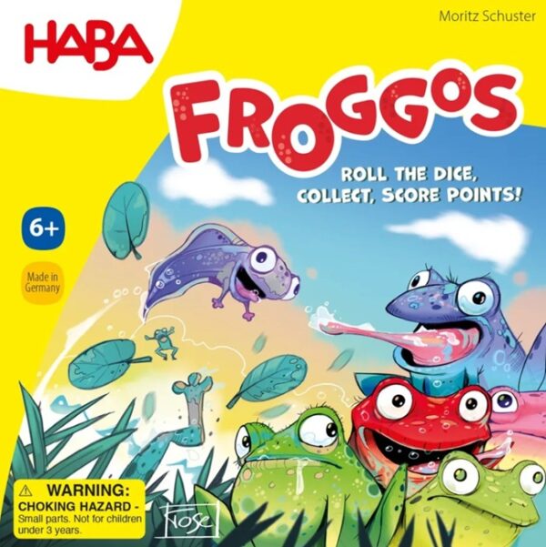 Froggos - HABA Dobbelspel - Afbeelding 1