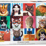 Funny Cats (1000) - Eurographics  Legpuzzel
