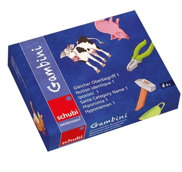 Gambini: Hyponiemen 1 - Schubi Kaartspel|Educatief - Afbeelding 1