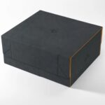 Deckbox Card's Lair 600+ Black/Orange Convertible - Gamegenic