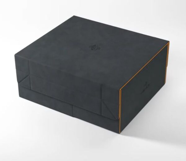 Deckbox Card's Lair 600+ Black/Orange Convertible - Gamegenic - Afbeelding 1