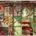 Arly Jones - Oude Garage (1500) - Educa  Legpuzzel