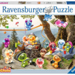 Gelini - Bij de Picknick (1000) - Ravensburger  Legpuzzel