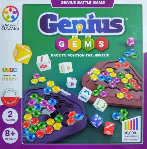 Genius Gems - SmartGames Bordspel|Denkspel - Afbeelding 1