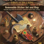 Gloomhaven - Jaws of the Lion: Removable Sticker Set & Map - Cephalofair Games