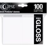 Standard Sleeves Gloss Eclipse (66x91mm) Arctic White (100) - Ultra Pro