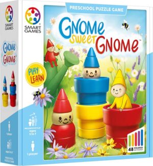 Gnome Sweet Gnome - SmartGames Denkspel|Houten spel Denkpuzzel