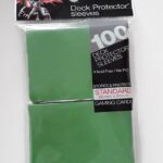 Deck Protector Sleeves (66x91mm) green (100) - Ultra Pro