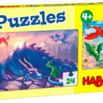 Puzzels Draken (2x 24) - HABA  Legpuzzel