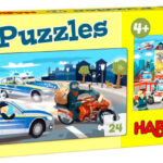 Puzzels In Actie (2x 24) - HABA  Legpuzzel