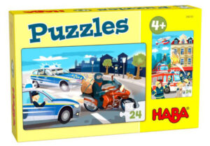 Puzzels In Actie (2x 24) - HABA  Legpuzzel