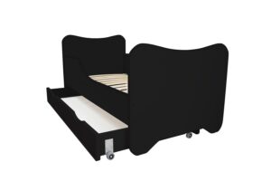 Kleuterbed Top Beds Happy 80x160 Black Incl. Matras&Bedlade