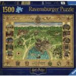 Harry Potter: Hogwarts Map (1500) - Ravensburger  Legpuzzel