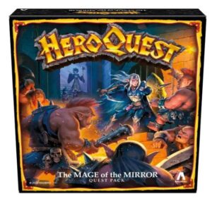 HeroQuest: The Mage of the Mirror - Avalon Hill Bordspel|Coöperatief|Miniaturenspel