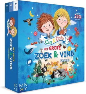 Cas & Cato: Zoek en Vind spel - MNKY Entertainment Bordspel