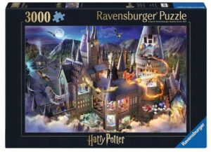 Hogwarts Castle Cutaway (3000) - Ravensburger  Legpuzzel
