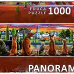 Honden op de Kade (1000) - Educa  Legpuzzel