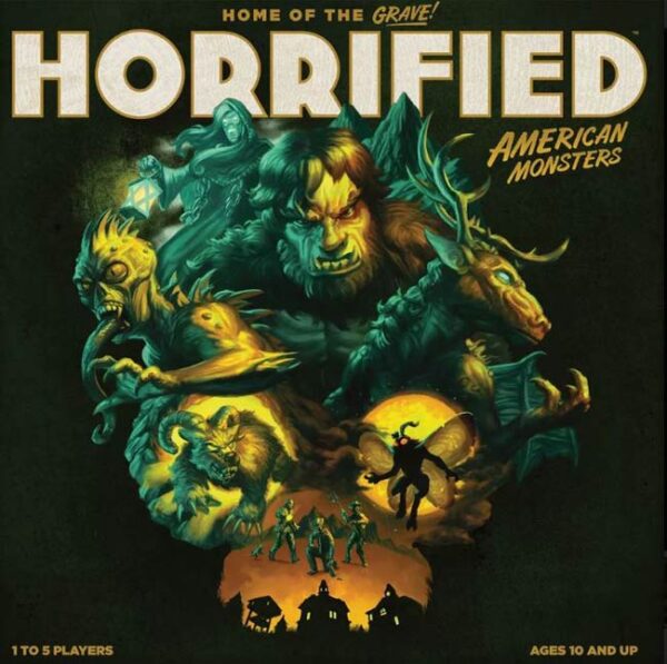 Horrified: American Monsters (EN) - Ravensburger Bordspel|Coöperatief - Afbeelding 1