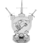 Metal Earth ICONX- Game of Thrones: House Stark Sigil - Fascinations  3d Puzzel