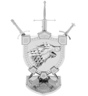 Metal Earth ICONX- Game of Thrones: House Stark Sigil - Fascinations  3d Puzzel