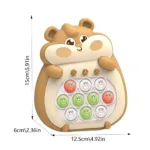 Bubble Pop™ - Klaar voor Actie? - Snelheidsspel Bruine Hamster | Educatief Speelgoed