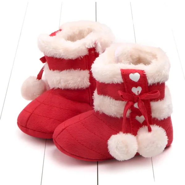 Mini Fashion™ - Warme Voetjes - Snowboots Rood / 20 (15-24 maanden) | Educatief Speelgoed - Afbeelding 1