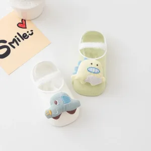 Mini Fashion™ - Comfort&Schattig - Kinder Sokken 1+1 GRATIS: Wit - Groen / 16 (0-6 maanden) | Educatief Speelgoed